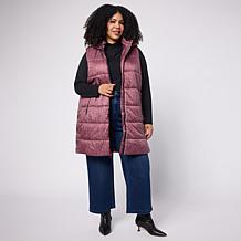 "As Is" G by Giuliana Printed Puffer Vest