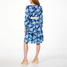 "As Is" G by Giuliana Serafina Tiered V-Neck Dress