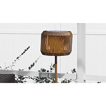 "As Is" GB Home & Garden 58" Outdoor Solar Floor Lamp