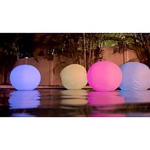 "As Is" GB Home & Garden Color Changing Floating Balls - 4-pack