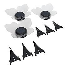 "As Is" Greanbase Set of 3 Solar Lights