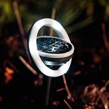 "As Is" Greanbase Set of 6 Solar Orbital Lights