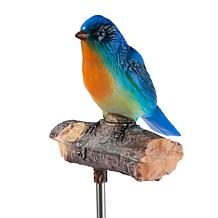 "As Is" GreanBase Solar Bird Stakes with Sounds - Set of 2