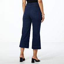 "As Is" GREY by Jhoan Sebastian Grey Knit Denim Crop Capsule Pant