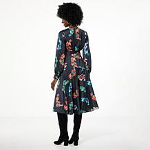 "As Is" Harlem's Fashion Row x Kaphill Collection Satin Midi Dress