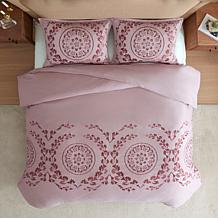 "As Is" Highclere Castle Aubrey 3-piece Duvet Cover Set - Full/Queen