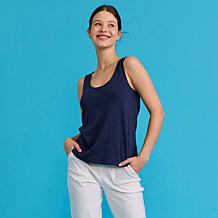 "As Is" HUE Knit Sleeveless Tank Top