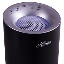 "As Is" Hunter Tower Air Purifier with EcoSilver and True HEPA Filters