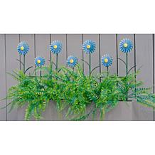 "As Is" Improvements 2-piece 16" Metal Flower Fence