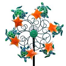 "As Is" Improvements 6' Coastal Turtle Wind Spinner Stake