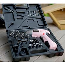 "As Is" Improvements Cordless Drill with 44-piece Accessory Set & S...