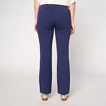 "As Is" Jaclyn Smith Ponte Knit Pull-On Bootcut Pant