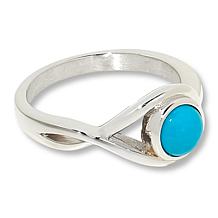 "As Is" Jay King Sterling Silver Sleeping Beauty Turquoise Ring