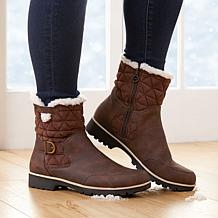 "As Is" JBU by Jambu Gabriella Water-Resistant Moto Boot