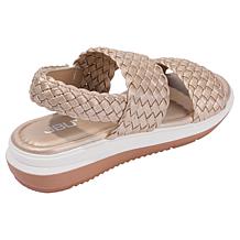 "As Is" JBU Leila Braided Wedge Sandal