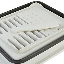 "As Is" Joy CleanBoss Collapsible Dish Rack Drying Sink System