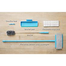 "As Is" Joy CleanBoss Easy-Clean Mop, Dust & Sweep Wet/Dry Kick Mop