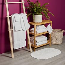 "As Is" Joy CleanBoss USA Grown Cotton 12-piece Plush Towel Set wit...