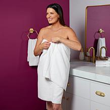 "As Is" Joy CleanBoss USA Grown Cotton 12-piece Plush Towel Set wit...