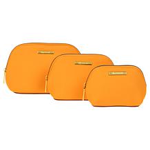 "As Is" Joy CleanBoss World Traveler 3-piece Nesting Cosmetic Bag
