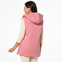 "As Is" Joy Collection Luxe Performance All-Weather Chic Puffer Vest