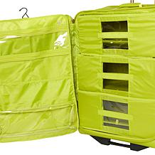 "As Is" Joy Eco-Luxe World Traveler Light & Chic Wheeled Suitcase