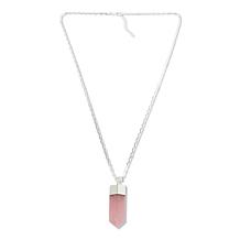 "As Is" KALIFANO Gemstone Crystal Amulet Pendant with Chain