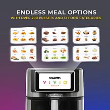 "As Is" Kalorik Vivid 5QT Air Fryer with Touchscreen
