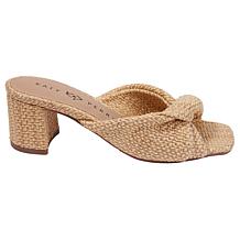 "As Is" Katy Perry Tooliped Twisted Block Heel Sandal