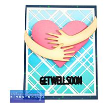 "As Is" Kingston Crafts 10 Blender Brushes with Storage Case