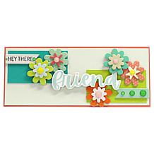 "As Is" Kingston Crafts Mini Chipboard Shapes and Storage Kit