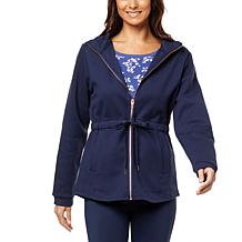 "As Is" Lacey Chabert Comfy Chic Hooded Jacket 