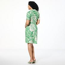 "As Is" LB70 by Lloyd Boston Great Escape Wrap Dress