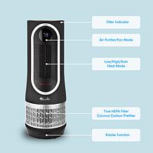 "As Is" LivePure LP580 3-in-1 Air Purifier, Fan & Heater