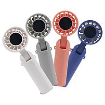 "As Is" Living Glow 2-Pack Portable Rechargeable Mini Fans