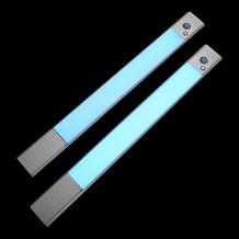 "As Is" Living Glow Cabinet Lights Rechargeable - 2-pack