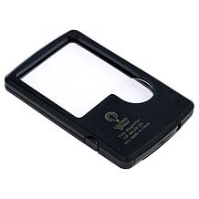 "As Is" Living Glow Mini Pocket Magnifier - Set of 4