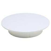 "As Is" Living Glow Motorized Rotating Mirror Display Stand