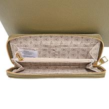 "As Is" London Fog Faux Pebble Leather 3-Piece Tote Set