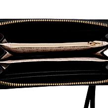 "As Is" London Fog Jade Vegan Leather Wallet and Credit Card Holder...