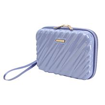 "As Is" Marcy Mckenna Geometric Design Hard-Side Mini Beauty Case