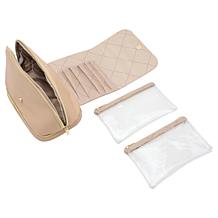 "As Is" Marcy McKenna Makeup and Jewelry Duo Travel Organizer
