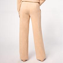 "As Is" Mark & James by Badgley Mischka Kim Wide Leg Pin Tuck Pant