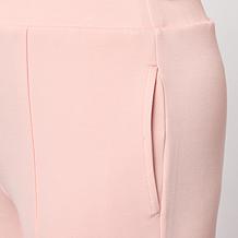 "As Is" Mark + James by Badgley Mishka Wide Leg Pin Tuck Pant