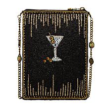 "As Is" Mary Frances Hand-Beaded Crossbody Mini Handbag
