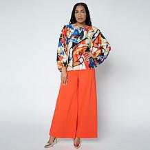 "As Is" Megan Renee Hammered Satin Top