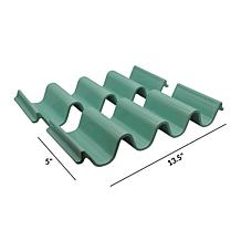 "As Is" Mesa Mia by Jenny Martinez Set of 2 Stoneware Taco Holders
