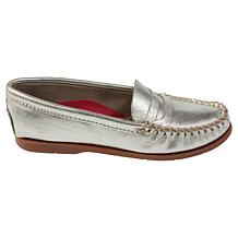 "As Is" Minnetonka Mellony Suede Moccasin Penny Loafer