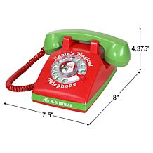 "As Is" Mr. Christmas Magical Santa Phone with Included 60 Minute T...