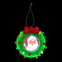 "As Is" Mr. Christmas Recordable Ornaments 2-Pack